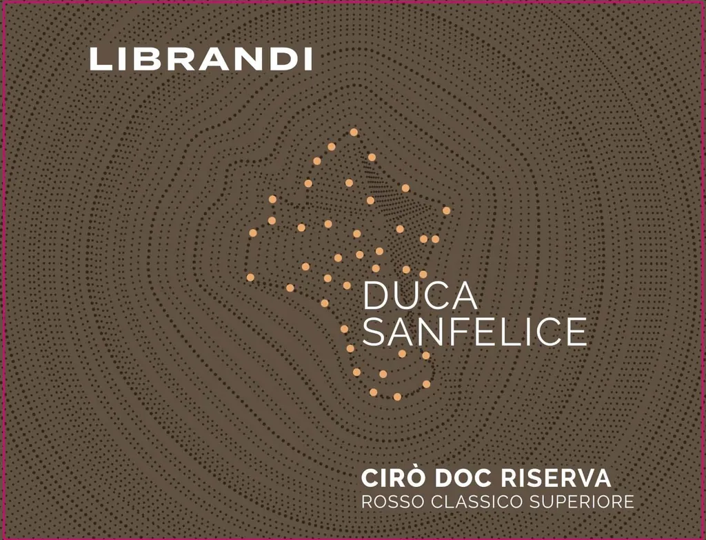 Duca San Felice Ciro Rosso Gaglioppo Riserva Bottle