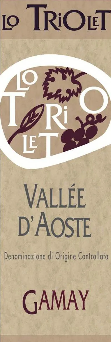 Vallee d'Aoste Gamay Bottle