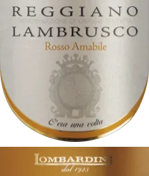 Reggiano Lambrusco Rosso Amabile C'era Una Volta Bottle