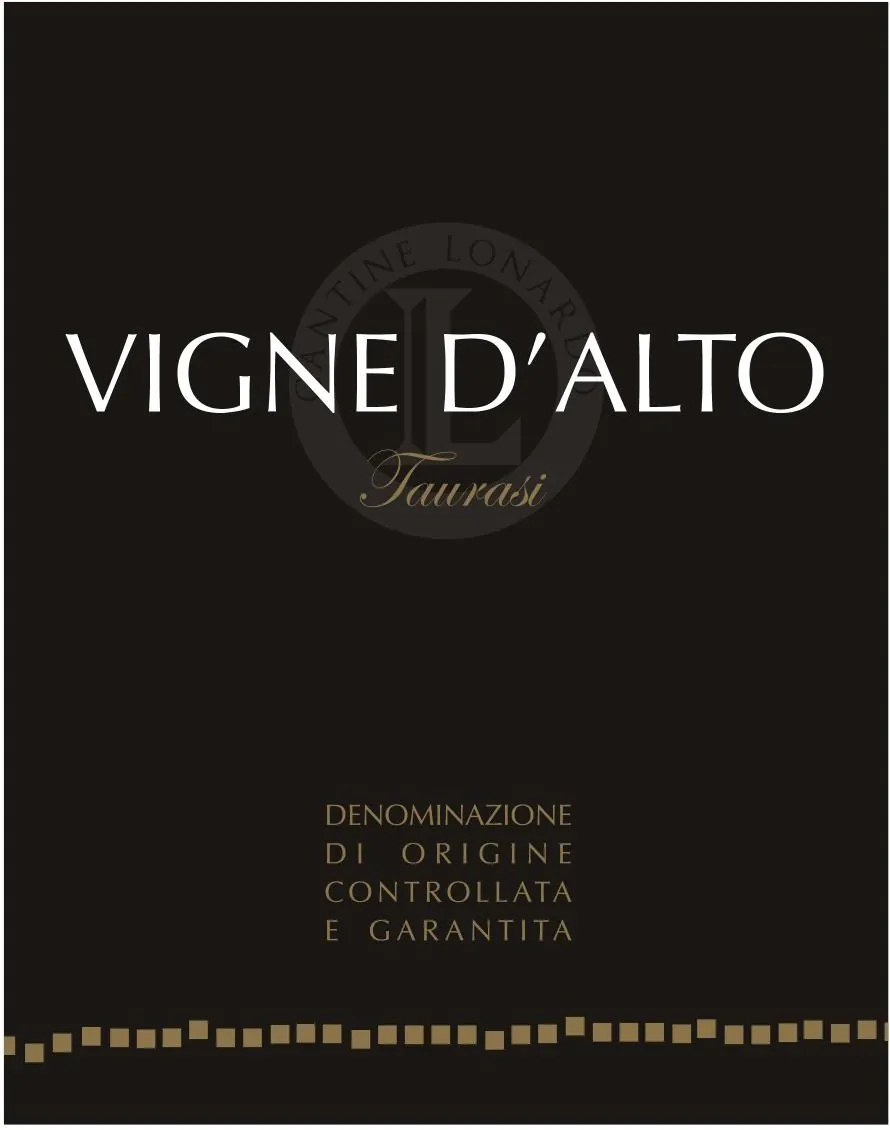 Taurasi Vigne d'Alto Bottle