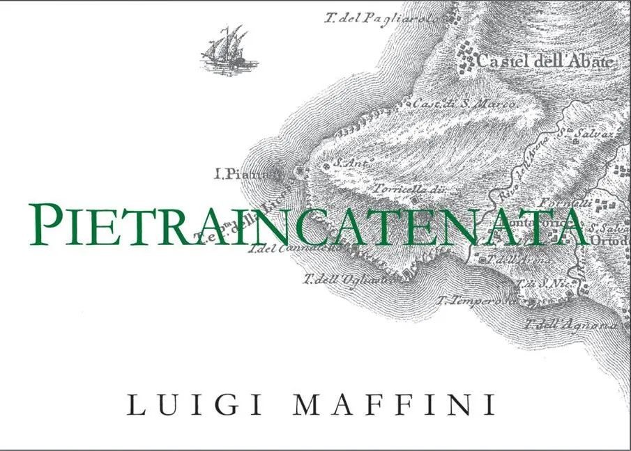 Paestum Pietraincatenata Fiano Bottle