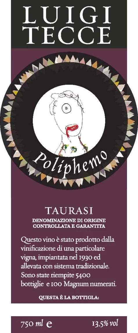 Taurasi Poliphemo Bottle