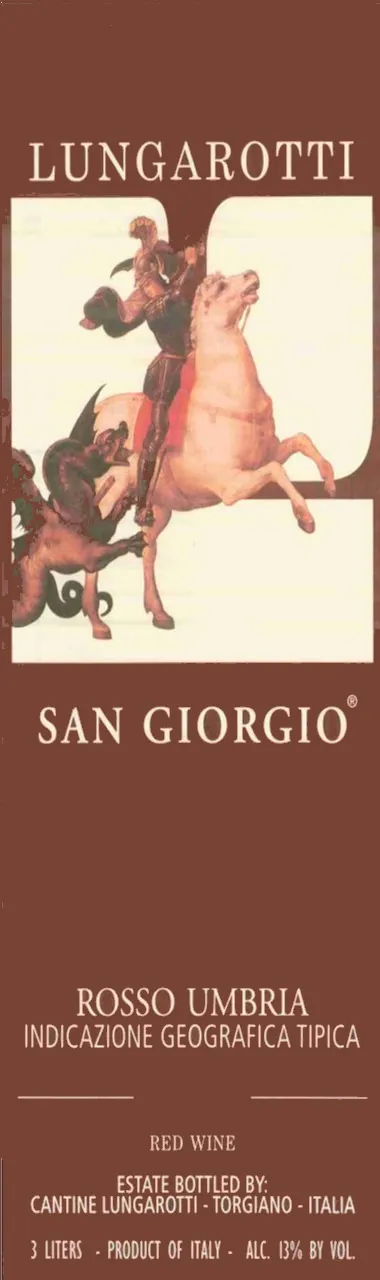 San Giorgio Rosso Bottle