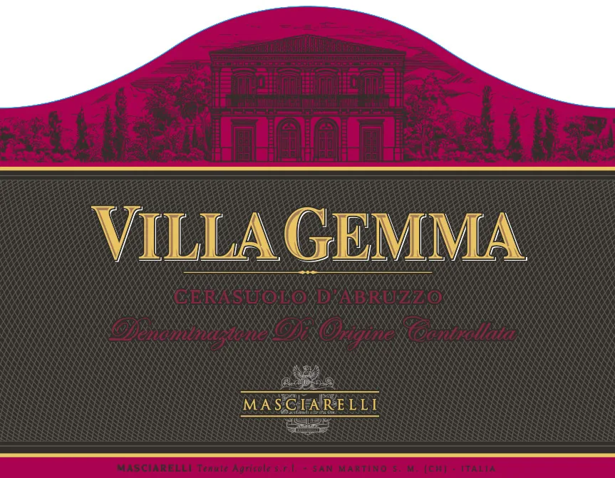 Villa Gemma Cerasuolo d'Abruzzo Bottle