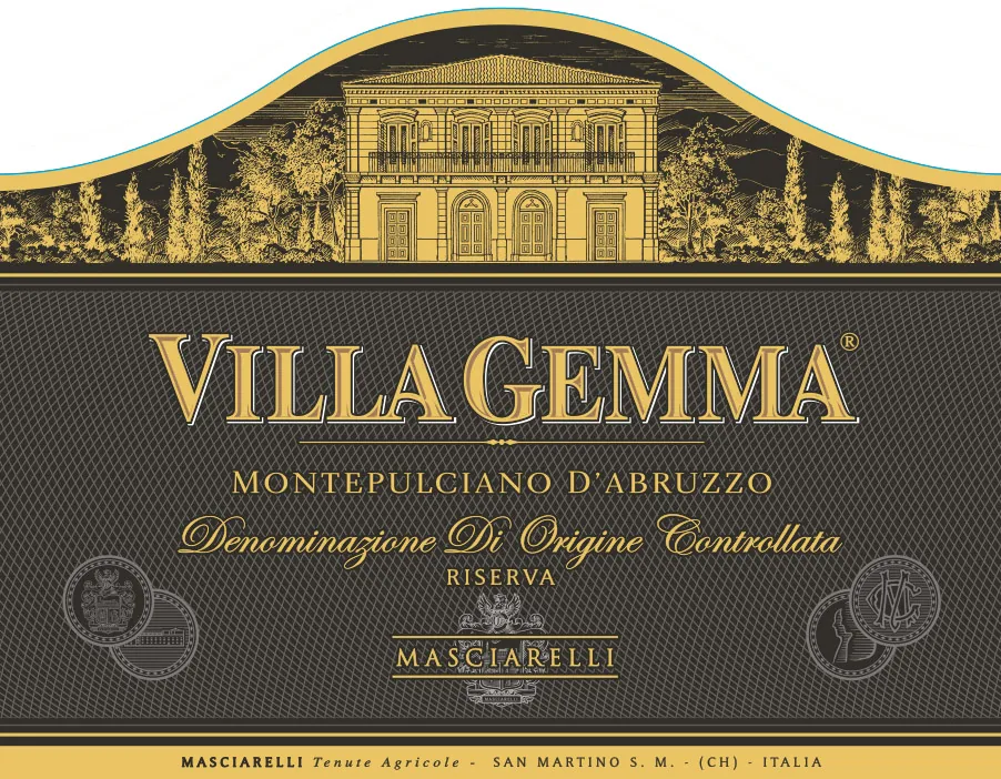 Villa Gemma Montepulciano d'Abruzzo Riserva Bottle