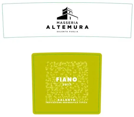 Salento Fiano Bottle