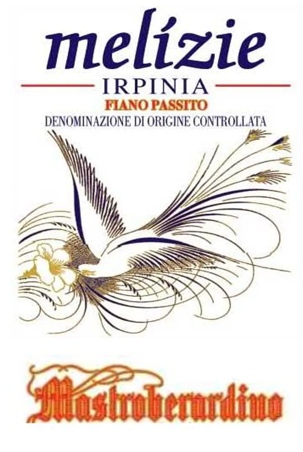 Irpinia Melizie Fiano Passito Bottle
