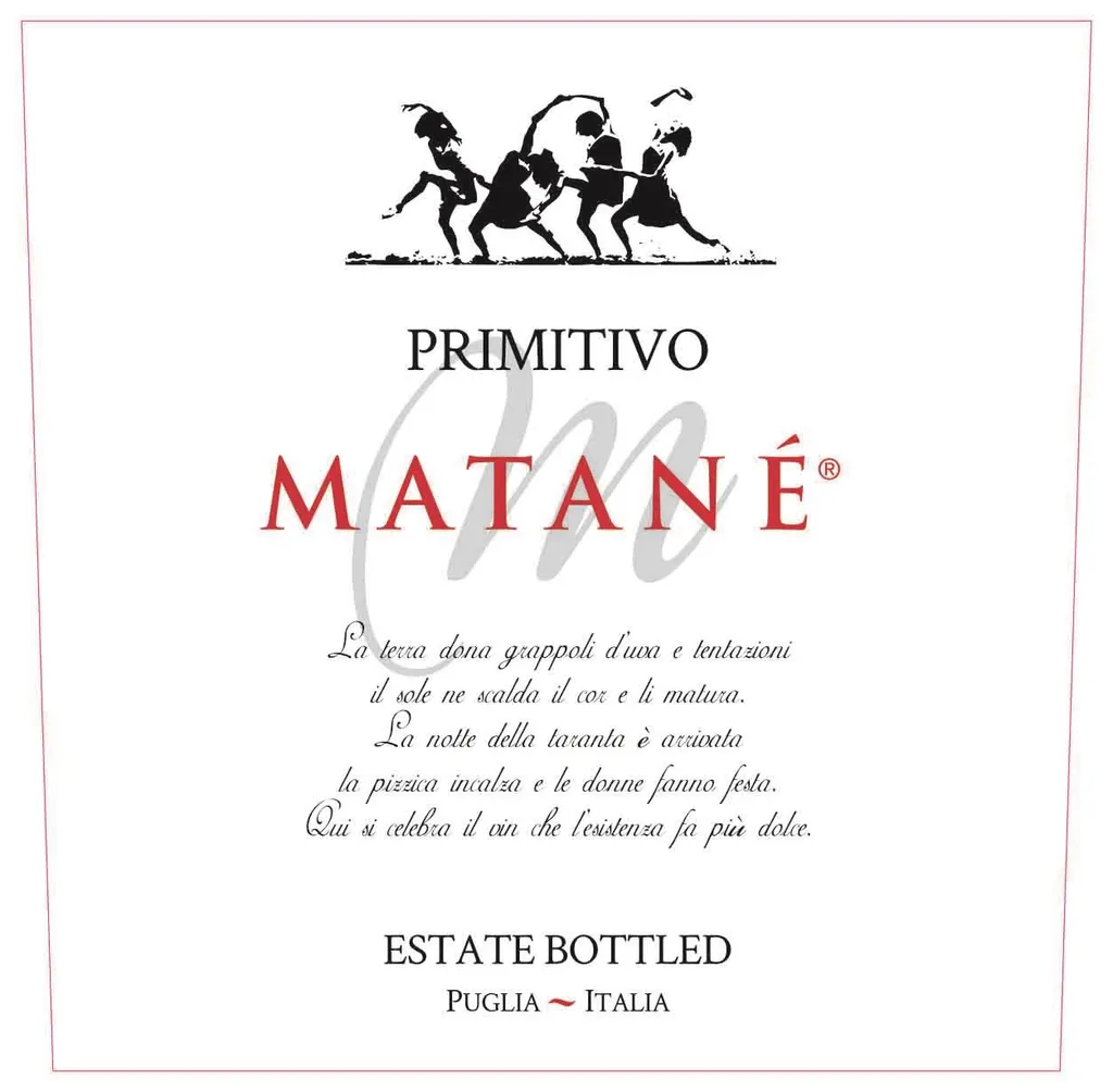 Primitivo Puglia Bottle