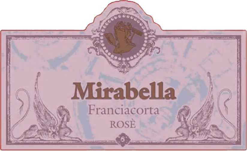 Brut Rose Franciacorta Bottle