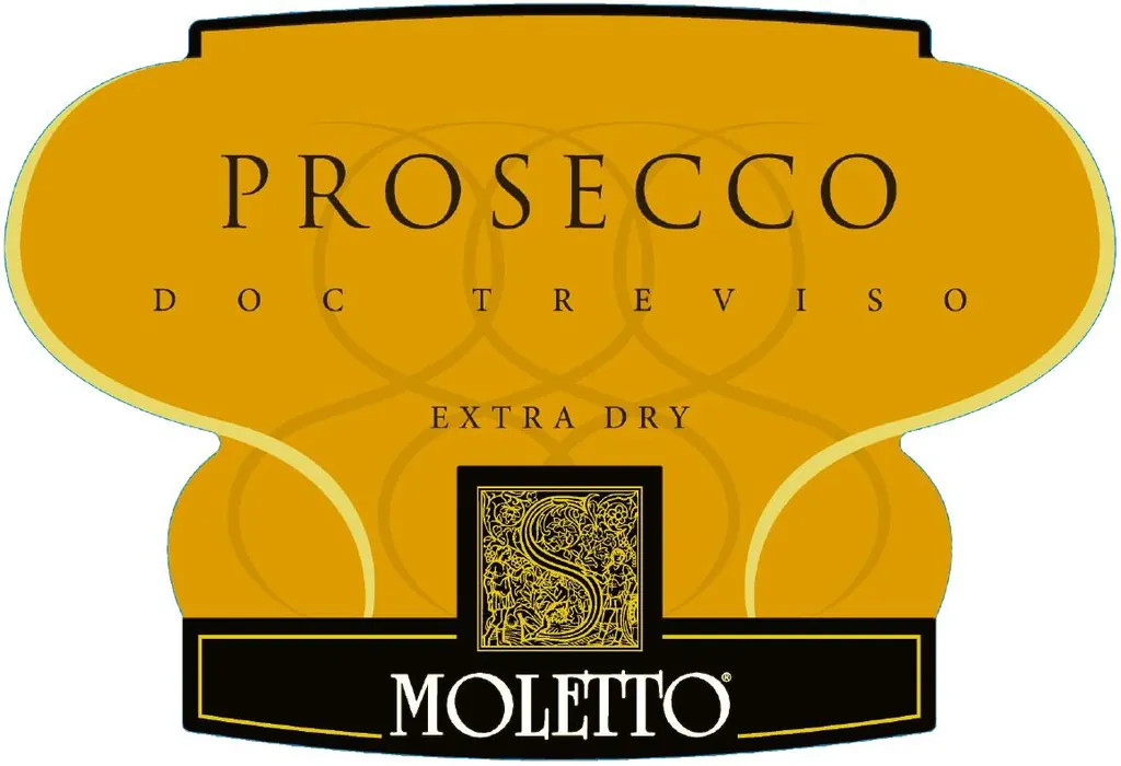 Prosecco Extra Dry Bottle