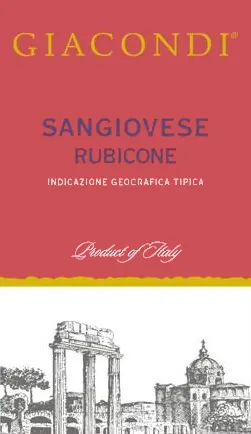 Rubicone Giacondi Sangiovese Bottle