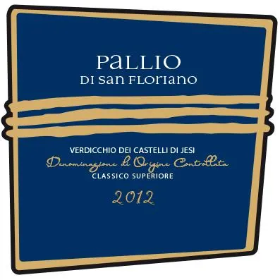Verdicchio dei Castelli di Jesi Classico Pallio di San Floriano Superiore Bottle