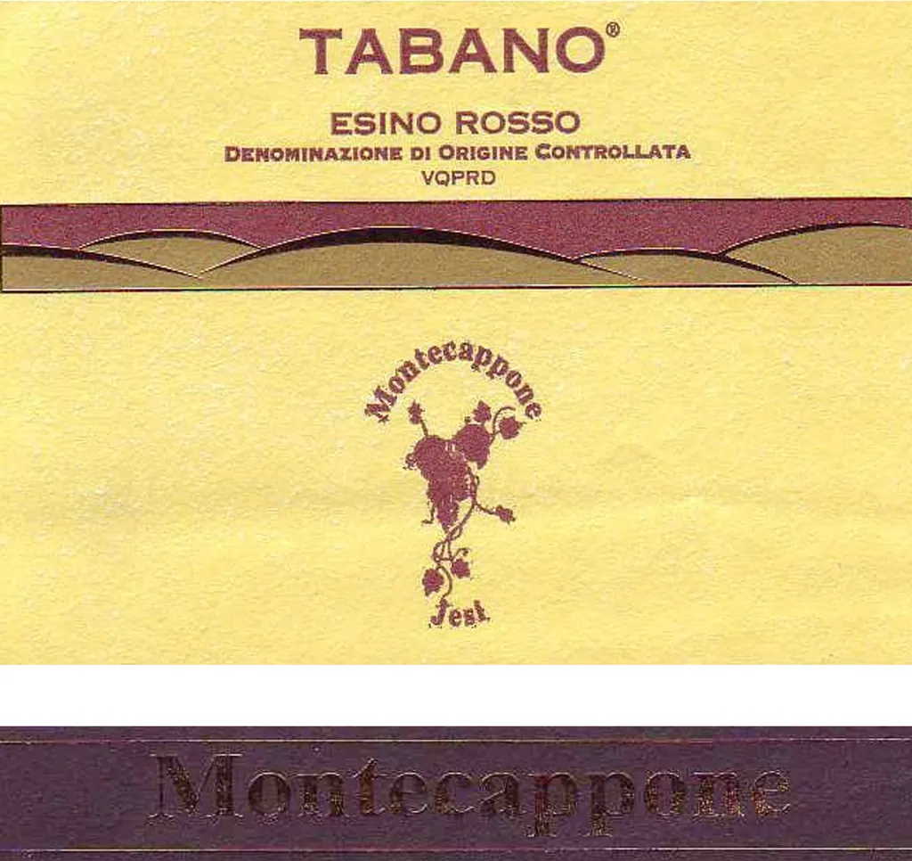 Esino Tabano Rosso Bottle