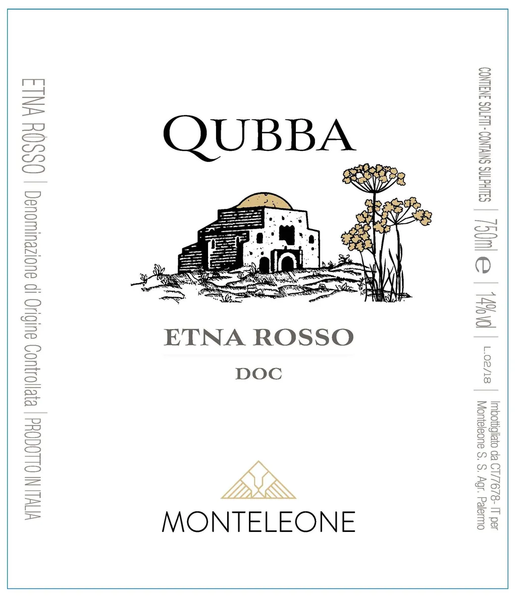 Etna Rosso Qubba Bottle