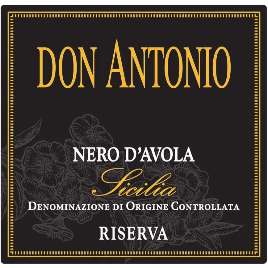 Don Antonio Riserva Nero d'Avola Bottle