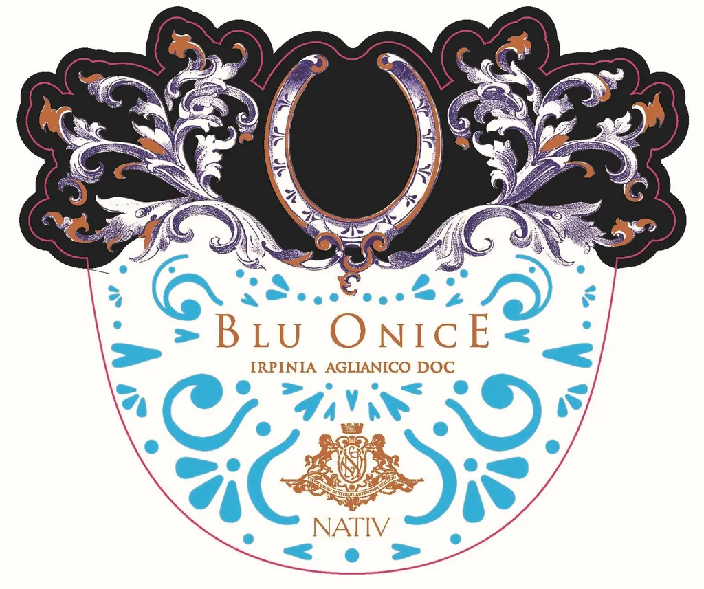 Blu Onice Aglianico Irpinia Bottle