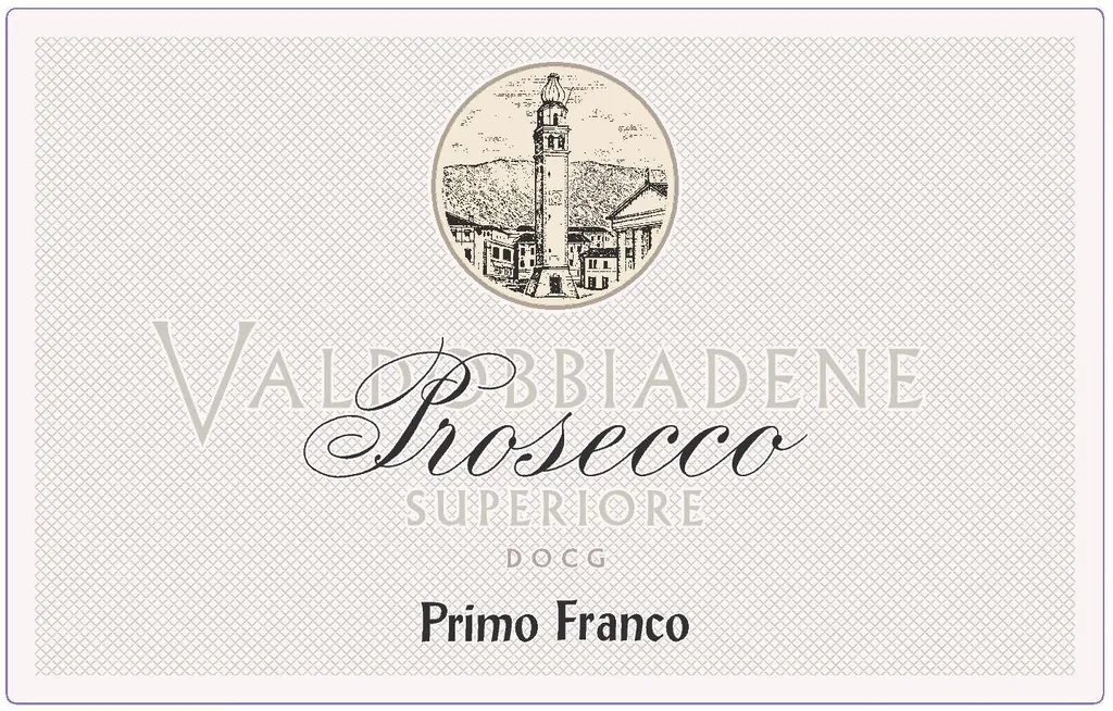 Valdobbiadene Prosecco Superiore Primo Franco Bottle