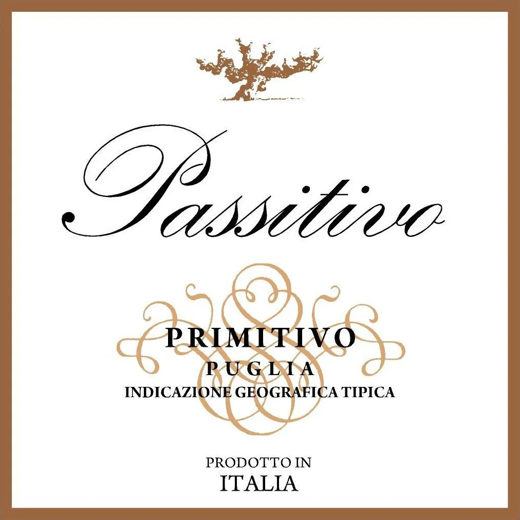 Primitivo di Puglia Passitivo Bottle