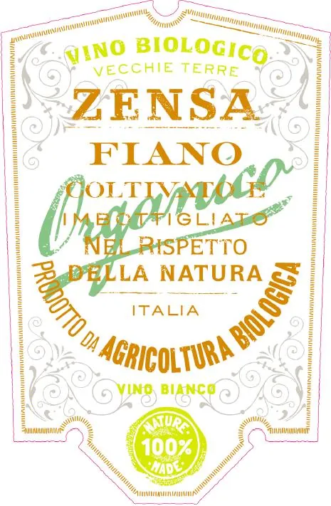 Salento Zensa Fiano Bottle