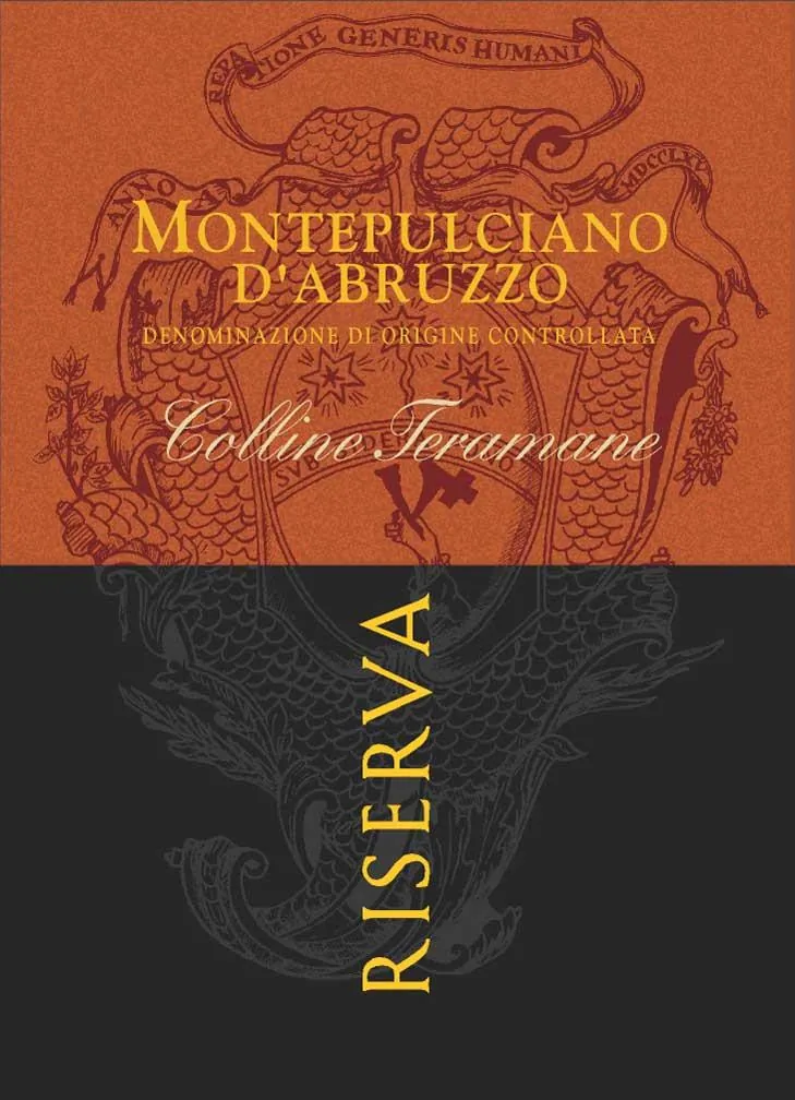 Montepulciano d'Abruzzo Colline Teramane Riserva Bottle