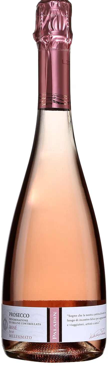 Millesimato Rose Brut Prosecco Bottle