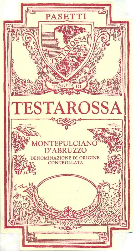 Montepulciano d'Abruzzo Testarossa Bottle
