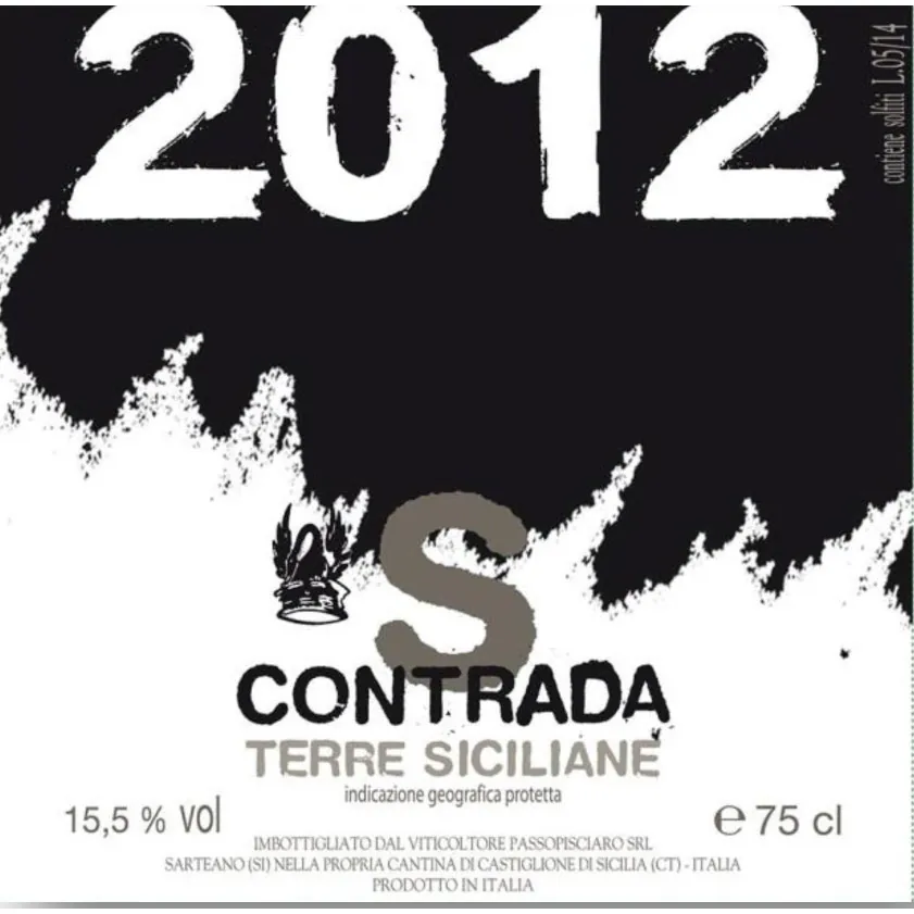 Contrada S Bottle