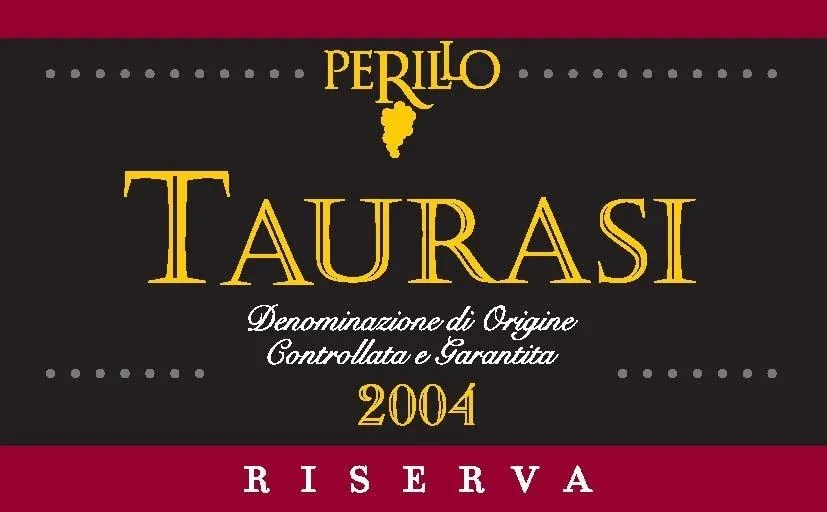 Taurasi Riserva Bottle