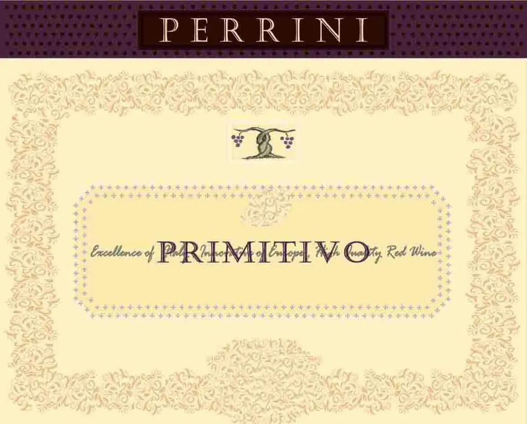 Primitivo Bottle