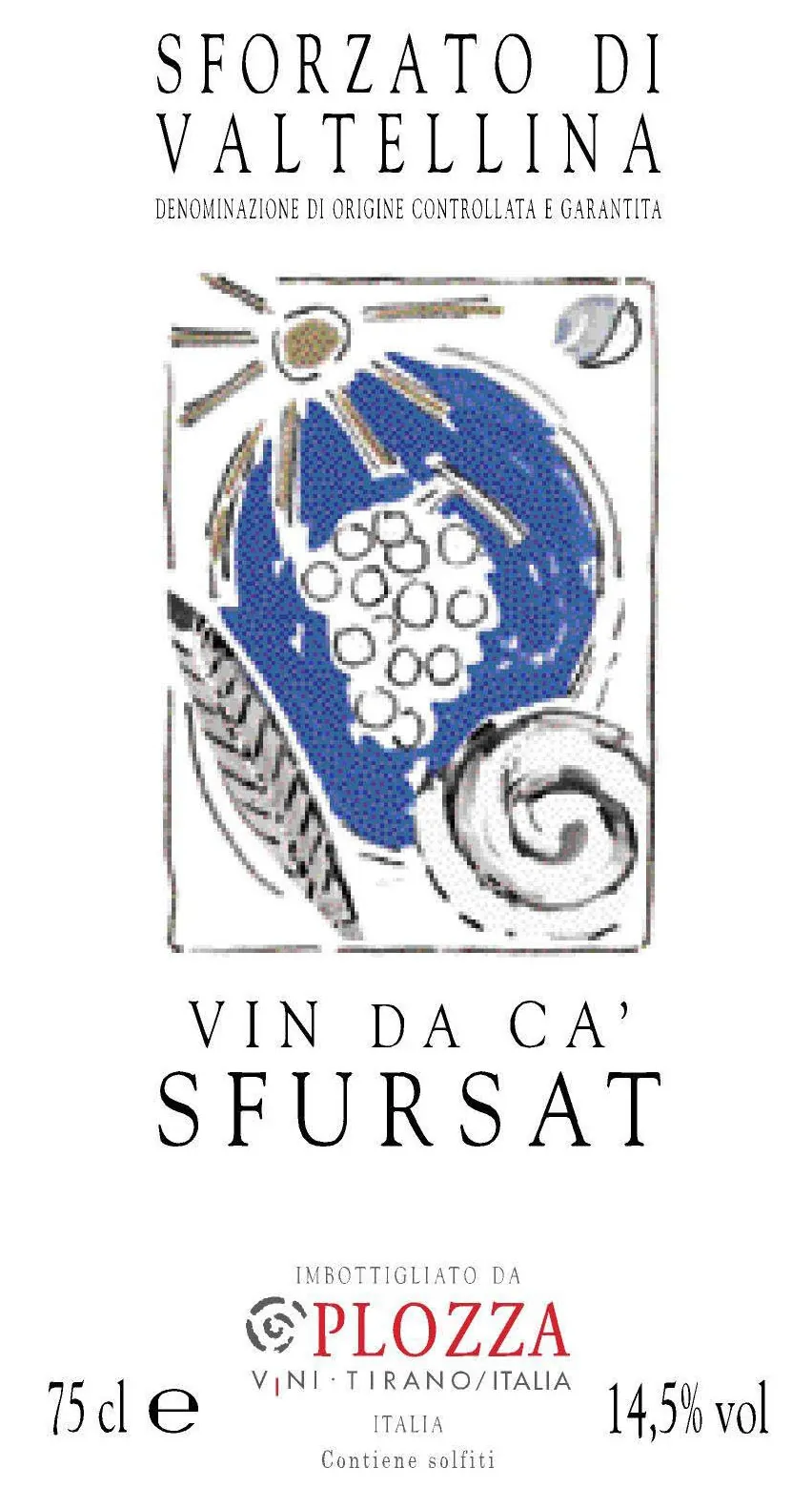 Sforzato di Valtellina Vin da Ca Sfursat Bottle