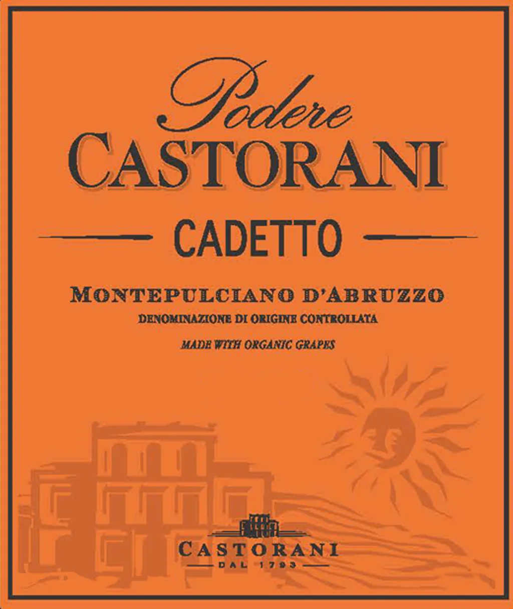 Montepulciano d'Abruzzo Cadetto Bottle