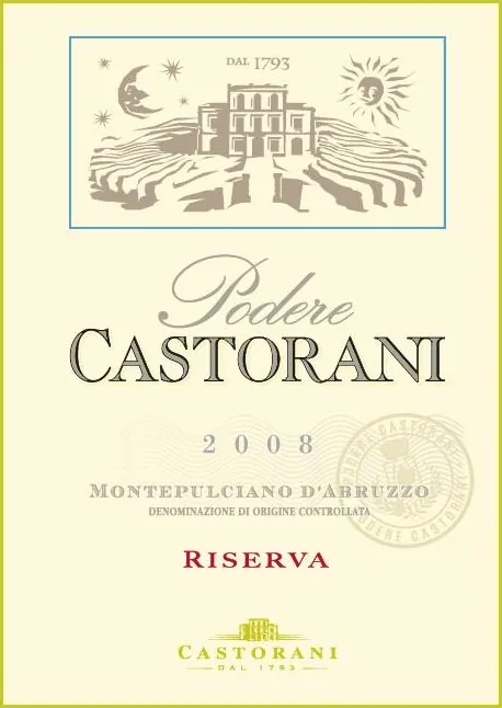 Montepulciano d'Abruzzo Riserva Bottle