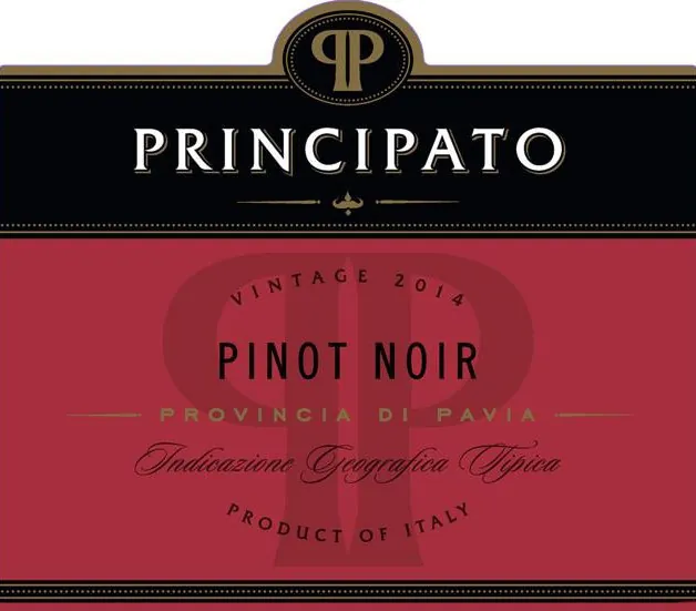 Pinot Noir Bottle