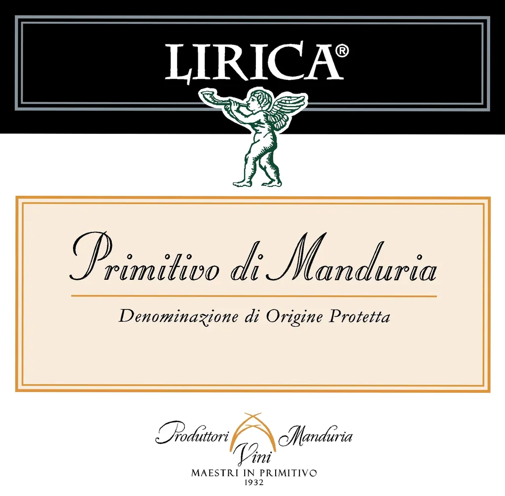 Primitivo di Manduria Lirica Bottle