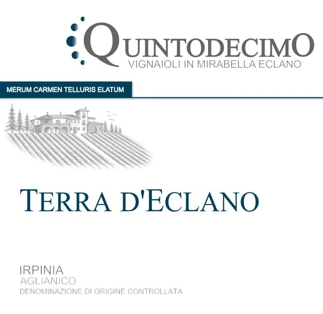 Irpinia Terra d'Eclano Aglianico Bottle