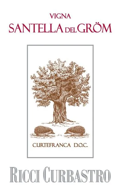 Curtefranca Vigna Santella del Grom Rosso Bottle