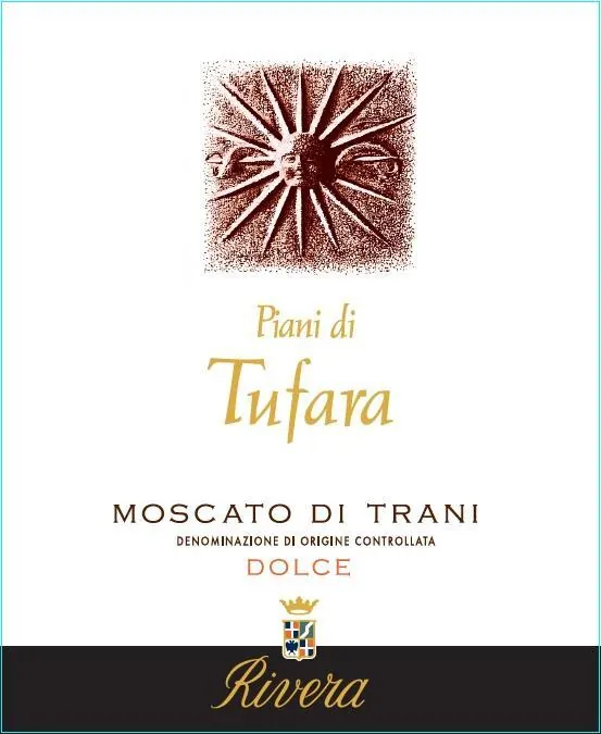 Moscato di Trani Dolce Piani di Tufara Bottle