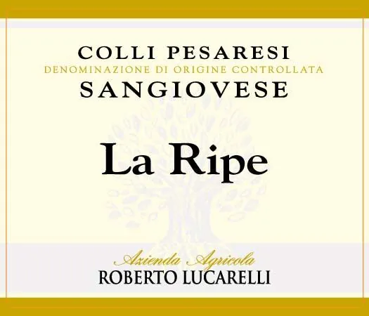 Colli Pesaresi La Ripe Sangiovese Bottle