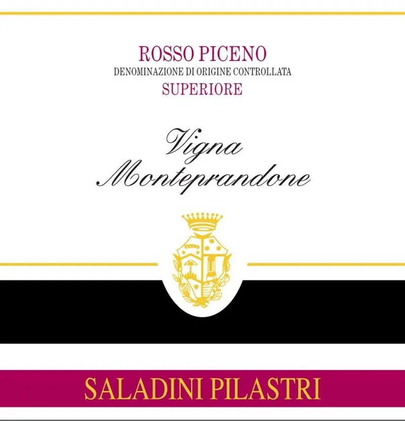 Rosso Piceno Vigna Monteprandone Superiore Bottle