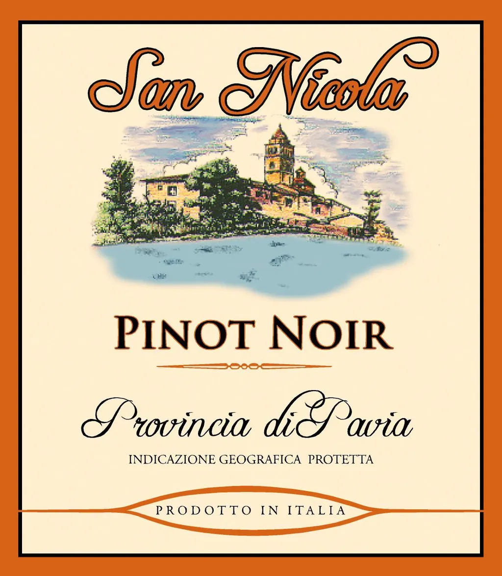 Provincia di Pavia Pinot Noir Bottle