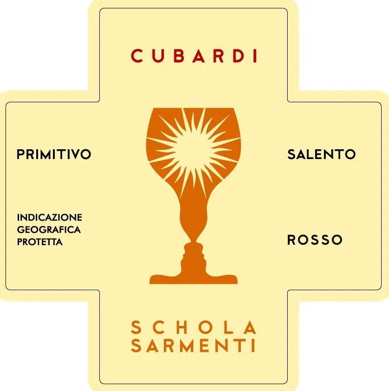 Salento Cubardi Primitivo Rosso Bottle