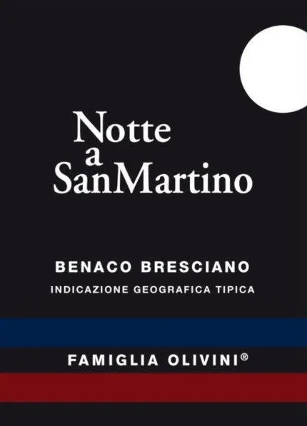 Benaco Bresciano Notte a San Martino Rosso Bottle