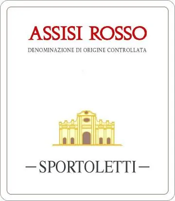 Assisi Rosso Bottle
