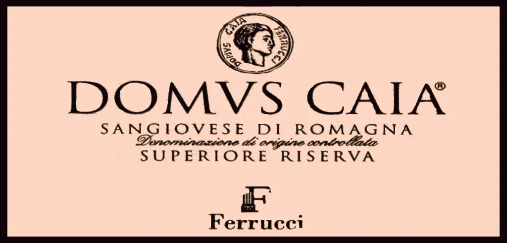Sangiovese di Romagna Superiore Riserva Domus Caia Bottle