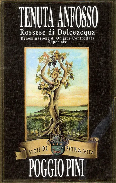 Poggio Pini Rossese di Dolceacqua Superiore Bottle