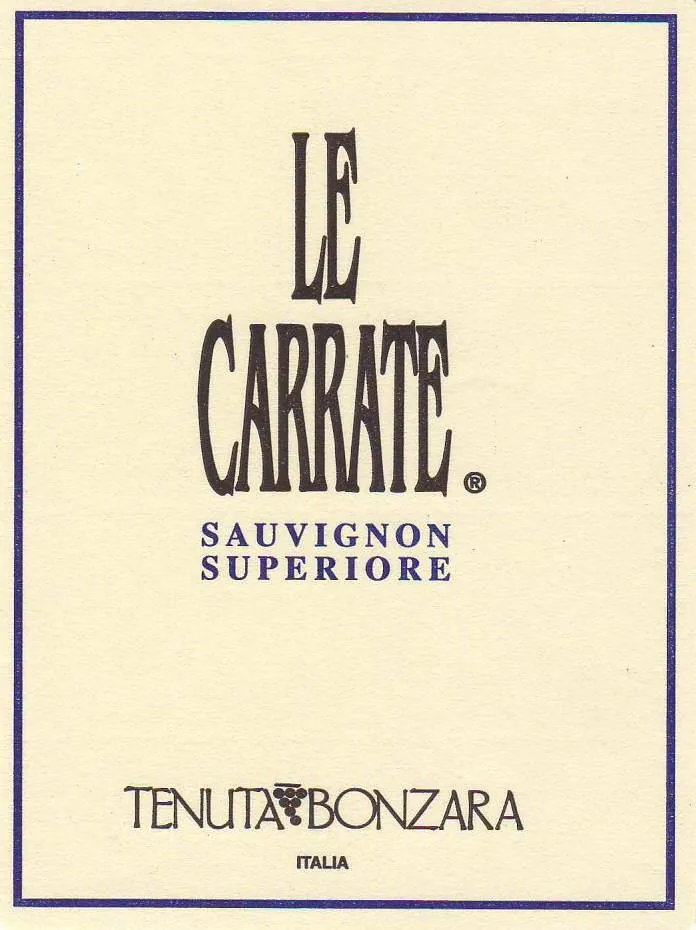 Colli Bolognesi Le Carrate Superiore Sauvignon Bottle