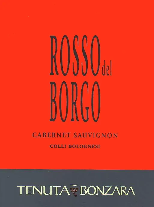 Colli Bolognesi Rosso del Borgo Cabernet Sauvignon Bottle