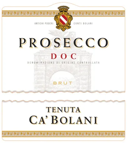 Ca' Bolani Prosecco Brut Bottle