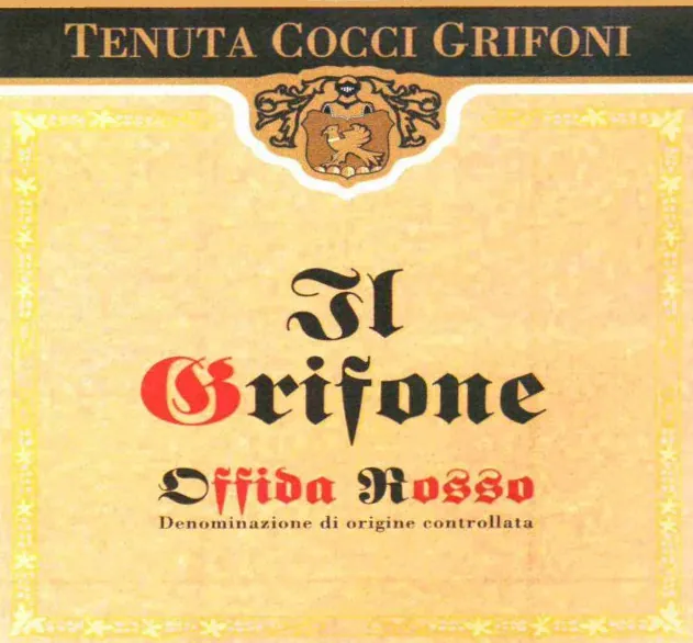 Offida Il Grifone Rosso Bottle