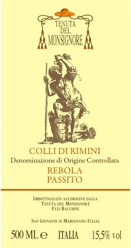 Colli di Rimini Rebola Passito Bottle